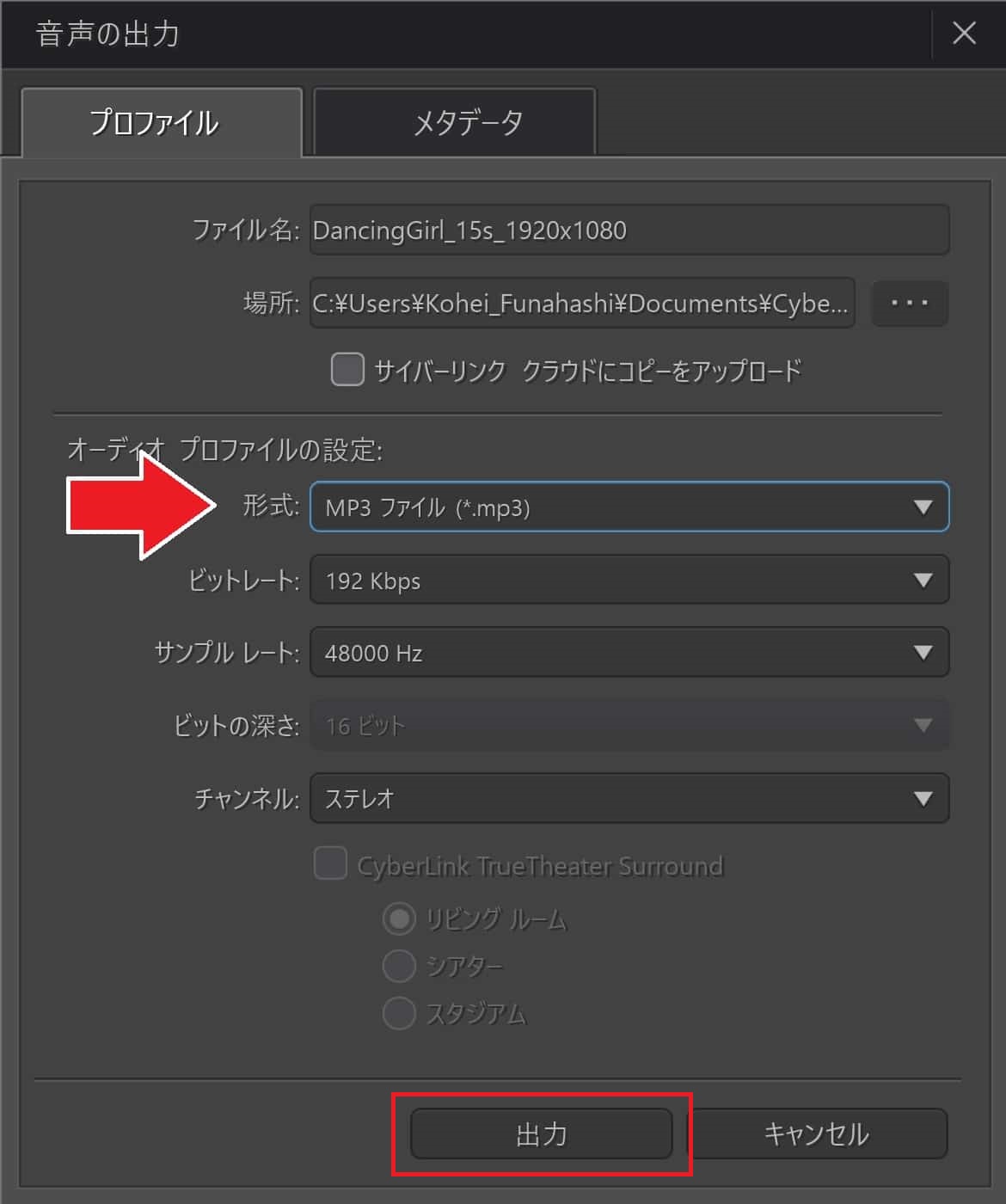 extract mp3 from mp4